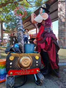 our bubble train is sure to entertain